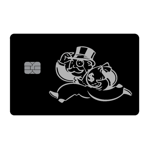 Monopoly Man Metal Credit/Debit Card